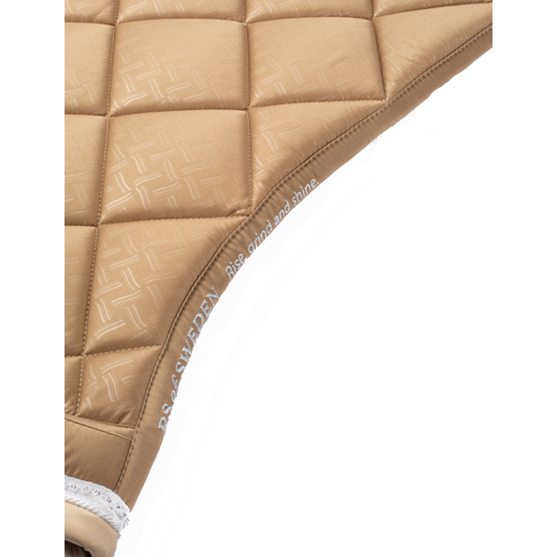 Ps Of Sweden Natural Dressage Saddlepad - Camel-2